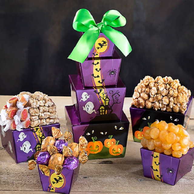 Trick or Treat Tower of Sweets.. - Halloween