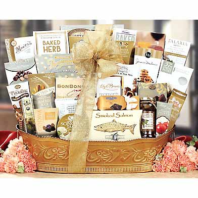 Ultimate Office Party Gift Basket - Thank You