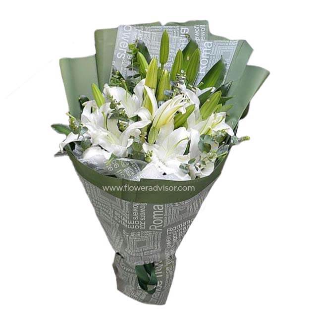 Purity Enchant - Hand Bouquets