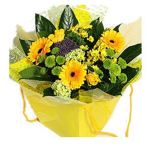 Lemon Sorbet Flower Bag - Valentine's Day