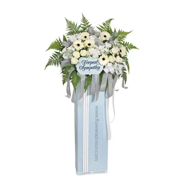 Serenity Condolence Wreath - Condolence